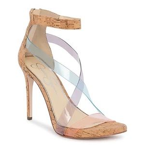 Jessica Simpson Dalechi Multi Colored Pastel Heels